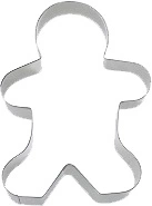 Форма кондитерская девочка SPIKA нерж.сталь, L=9, B=7 см