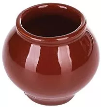 Горшок для запекания Борисовская Керамика Премиум ОБЧ00000892 керамика, 100мл, коричнев.