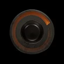 Тарелка для пасты «Corone» 252 мм черная