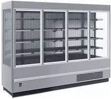 Витрина холодильная CARBOMA FC20-08 VV 1,9-1 (распашные двери стекл. фронт)