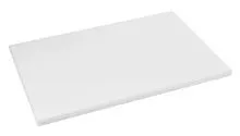 Доска разделочная RESTOLA 600х400х18 мм белый полиэтилен