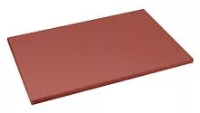 Доска разделочная RESTOLA 600х400х18 мм коричневый полиэтилен