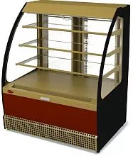 Витрина холодильная кондитерская МХМ Veneto VSo-1,3 крашенная открытая