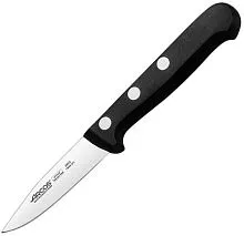 Нож для чистки овощей и фруктов ARCOS 281004 сталь нерж., L=190/75мм, черный, металлич.