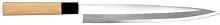 Нож японский янагиба P.L. Proff Cuisine 99005048 нерж.сталь, дерево, L=21 см