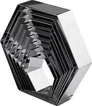 Форма кондитерская шестиугольник MARTELLATO 3H5X12 нерж.сталь