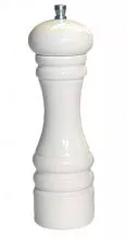Мельница для соли из бука, белая лакированная, 19 cm Bisetti 7151MSLBL