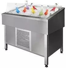 Витрина холодильная для соков и фруктов на льду FINIST VJg/1000