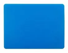 Доска разделочная 600х400х18 мм синий полипропилен [SZ40601] с закругленными углами кт086