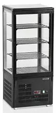 Витрина кондитерская холодильная TEFCOLD UPD80 черный