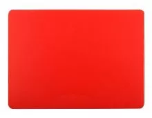 Доска разделочная 600х400х18 мм красный полипропилен [SZ40601] с закругленными углами кт085