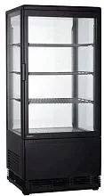 Витрина холодильная настольная COOLEQ CW-70 черный