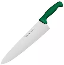 Нож поварской PROHOTEL AS00301-06Gr сталь нерж., пластик, L=435/285, B=65мм, зелен., металлич.