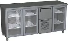 Стол холодильный CARBOMA T57 M3-1-G 9005-1 корпус черный, без борта (BAR-360C)