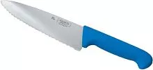 Нож поварской P.L. Proff Cuisine Pro-line 99002242 нерж.сталь, пластик, L=20 см, синий