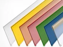 Ценникодержатель пластиковый МХМ 1200 ((красный, синий, зеленый, желтый, белый, прозрачный))