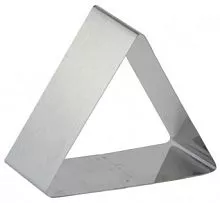Форма для выпечки/выкладки гарнира или салата «треугольник» LUXSTAHL 80х80 мм 1755