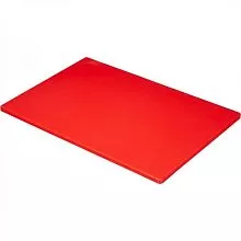 Доска разделочная PADERNO 42539-03 пластик, L=60, B=40 см, красный