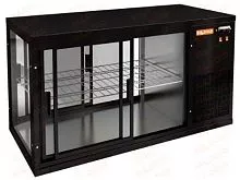 Настольная холодильная витрина сквозная HICOLD VRL T 900 R Black