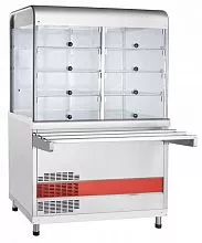 Прилавок-витрина холодильный ABAT АСТА ПВВ(Н)-70КМ-С-НШ