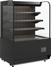 Горка холодильная CARBOMA KR70 VM 0,9-2 Standard 9005 открытая