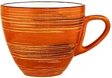 Чашка WILMAX Spiral WL-669336/A фарфор, 300 мл, оранжевый