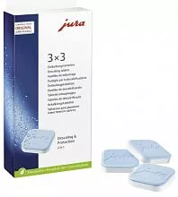 Таблетки JURA 61848 для декальцинации кофеварки 3 брикета