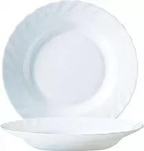 Тарелка десертная ROMANTIC NORMA 21,5СМ стеклокерамика опаловое стекло
