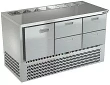 Стол холодильный ТЕХНО-ТТ СПН/С-125/14-1407 для салатов
