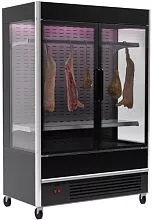 Горка холодильная CARBOMA FC20-08 VV 0,7-3 X7 распашные двери, структурный стеклопакет