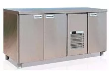 Стол холодильный CARBOMA T70 M3-1 9006-1 (3GN/NT) корпус серый, 3 двери, без борта