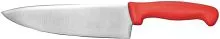 Нож поварской P.L. Proff Cuisine Pro-line 81240060 нерж.сталь, пластик, L=20 см, красный