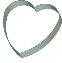 Форма кондитерская сердце SPIKA нерж.сталь, L=6, B=5,5 см