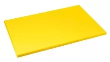 Доска разделочная RESTOLA 600х400х18 мм желтый полиэтилен