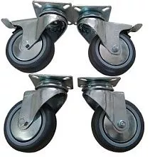 Комплект колес для модулей REFETTORIO шведский стол цвет серый