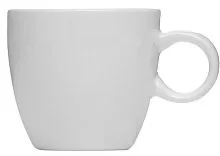 Чашка кофейная KUNSTWERK A1854 фарфор, 60мл, D=57, H=55, L=79мм, белый