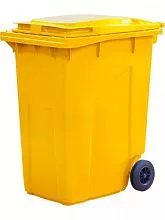 Мусорный контейнер RESTOTARA МКТ 360 желтый/красный/серый/синий