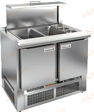 Стол холодильный для салатов HICOLD SLE3-11GN полипропилен