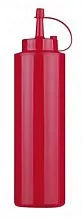 Диспенсер для соусов PADERNO 41526-G3 пластик, 360 мл, красный