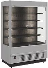 Горка холодильная CARBOMA FC20-07 VM 1,3-1 LIGHT фронт X0, цвет стандартный