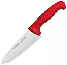 Нож поварской PROHOTEL AS00301-02Red сталь нерж., пластик, L=290/150, B=45мм, красный, металлич.