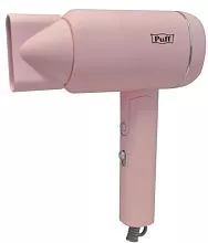 Фен для волос PUFF-1801 пластик, розовый