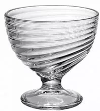 Креманка ARCOROC Свирл N5102 стекло, 300мл, D=10,2, H=10,5 см, прозрачный