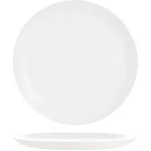 Тарелка мелкая ARCOROC Эволюшн N9361 опаловое стекло, D=25см, белый