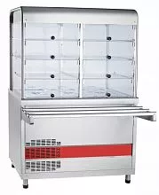 Прилавок-витрина холодильный ABAT АСТА ПВВ(Н)-70КМ-С-02-НШ