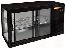 Настольная холодильная витрина HICOLD VRL 900 R Black
