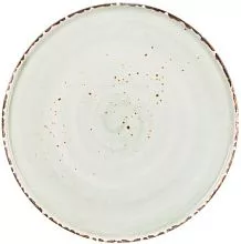 Тарелка мелкая P.L. Proff Cuisine Organica Green 81223072 фарфор, D=22 см, зеленый