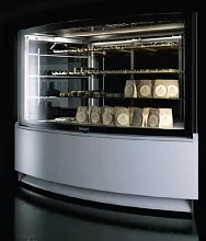 Витрина кондитерская холодильная ES SYSTEM K Limicola угол внешний 45, без боковин